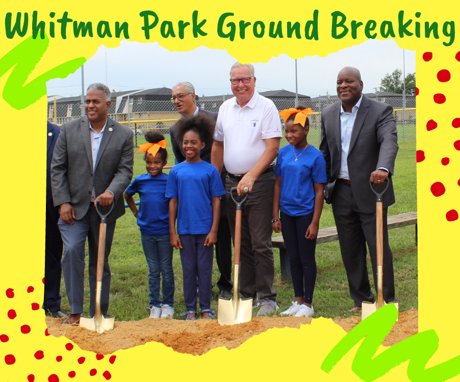 Whitman Park Ground Breaking