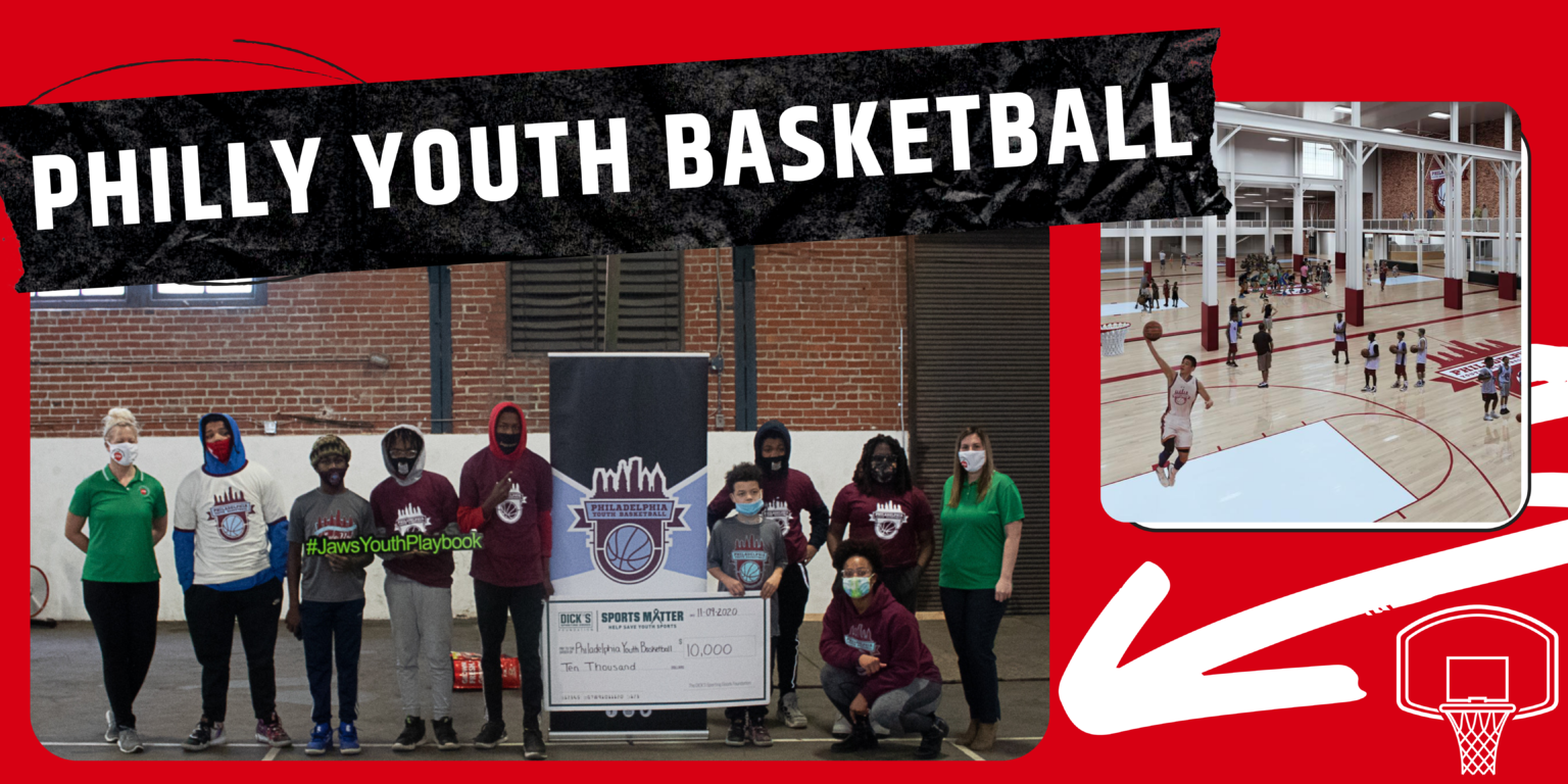 Jaws Youth Playbook Advocates for $10,000 Grant from Dicks Sporting Goods for Philly Youth Basketball