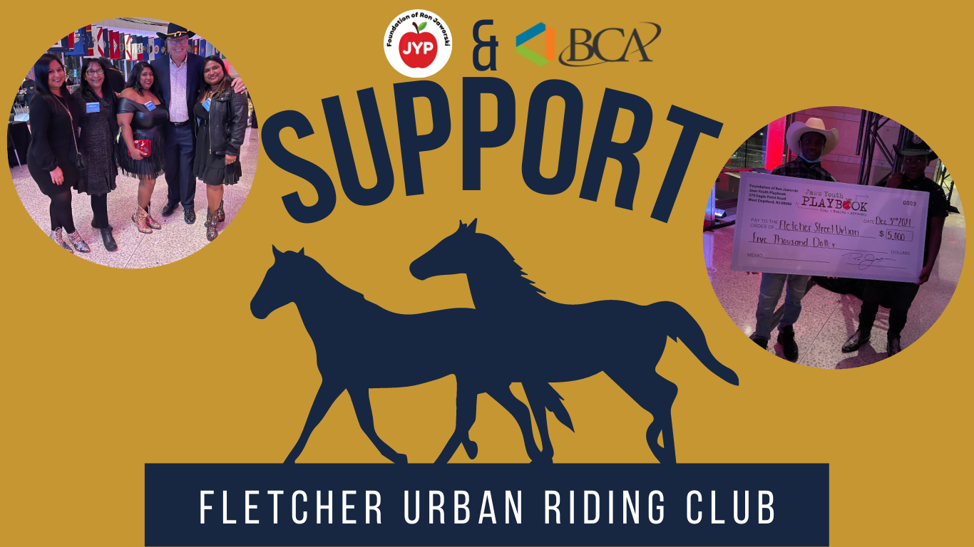 Ron Jaworski's Foundation and BCA support the Fletcher Street Urban Riding Club in Philadelphia, PA