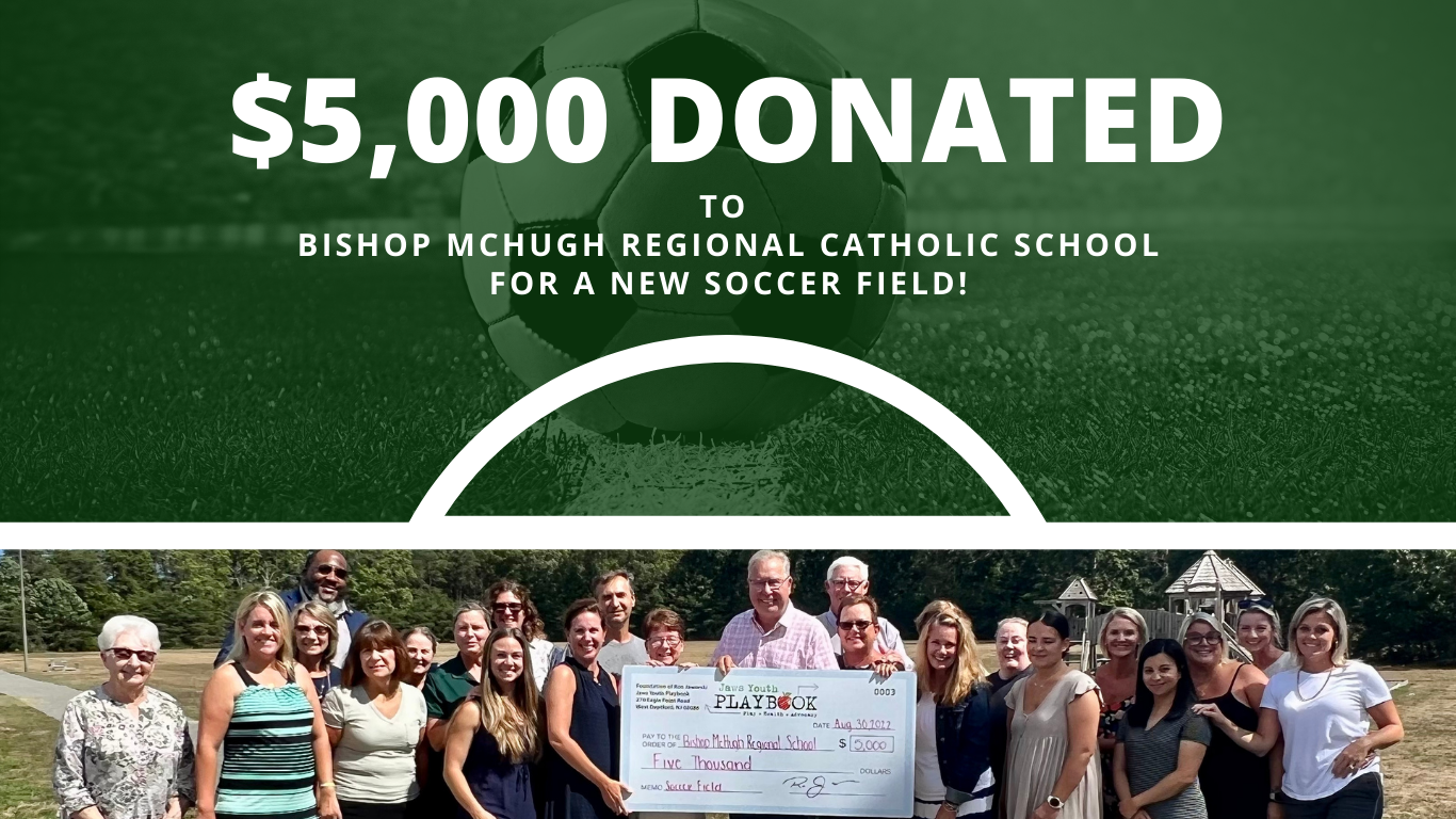 Ron Jaworski Donates $5,000 towards new soccer field