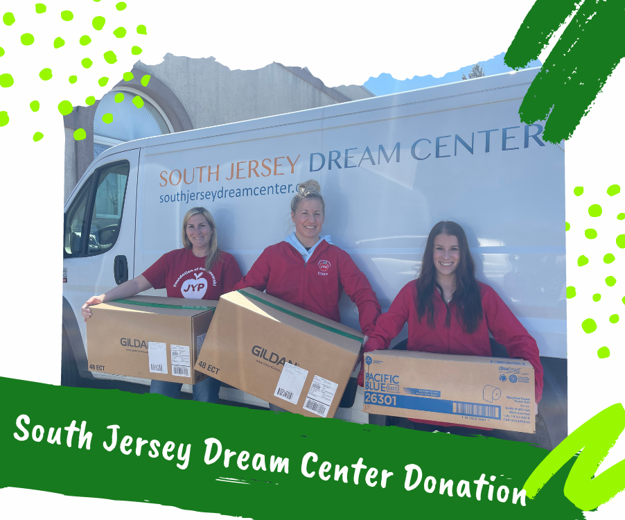 Jaws Youth Playbook Donation to South Jersey Dream Center