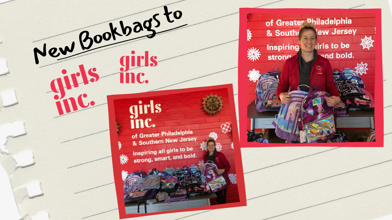 Ron Jaworski's 12 Days of Giving 2022: New Bookbags for Girls Inc.