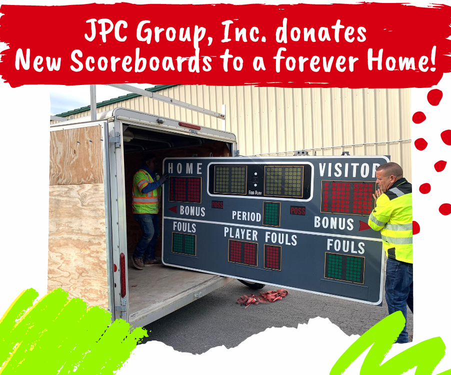 JPC Group Donates new Scoreboards to Jaws Youth Playbook