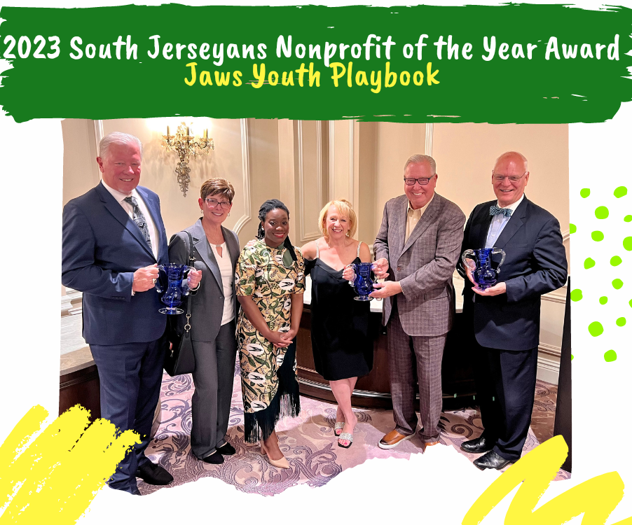 South Jerseyans of the Year Nonprofit Award Jaws Youth Playbook