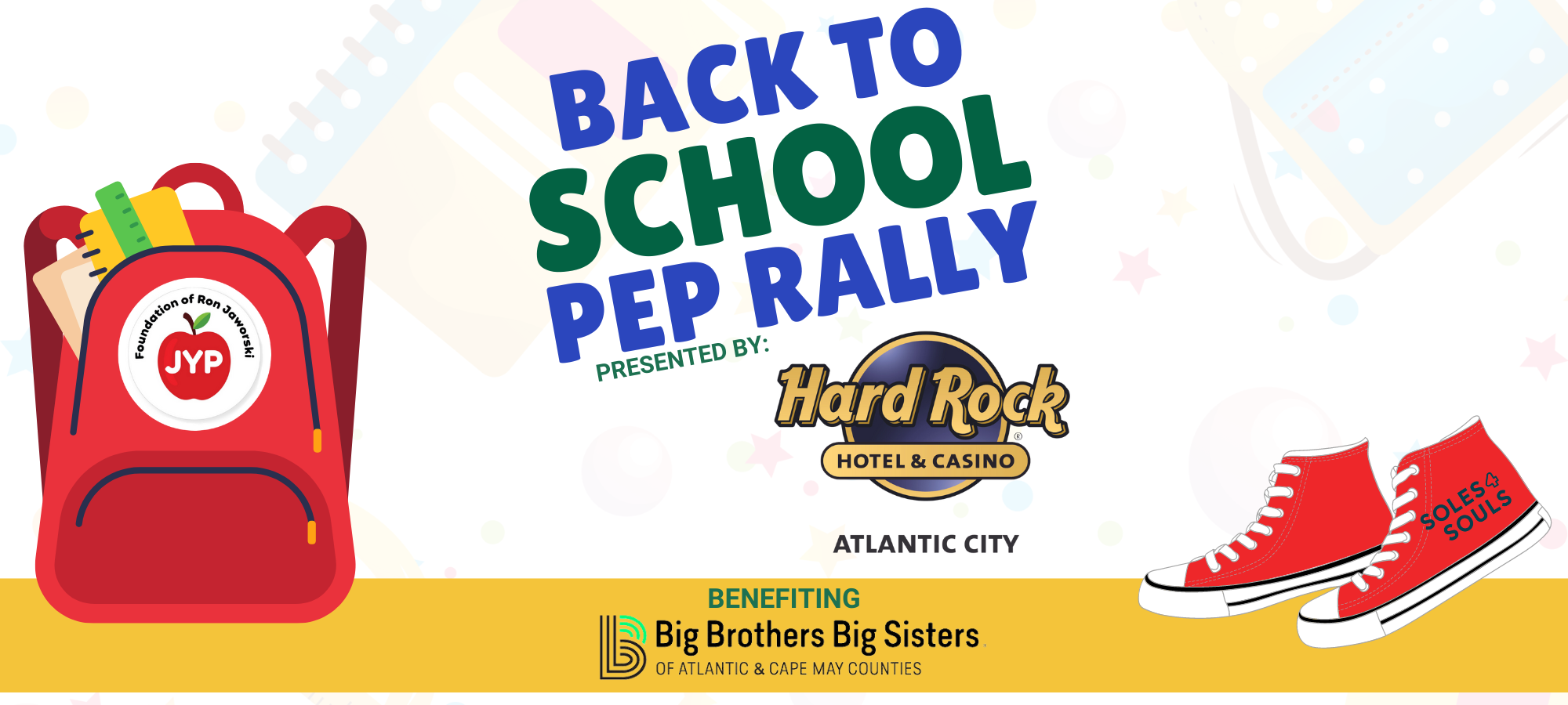 Ron Jaworski Hosts Back to School Event with Hard Rock of Atlantic City