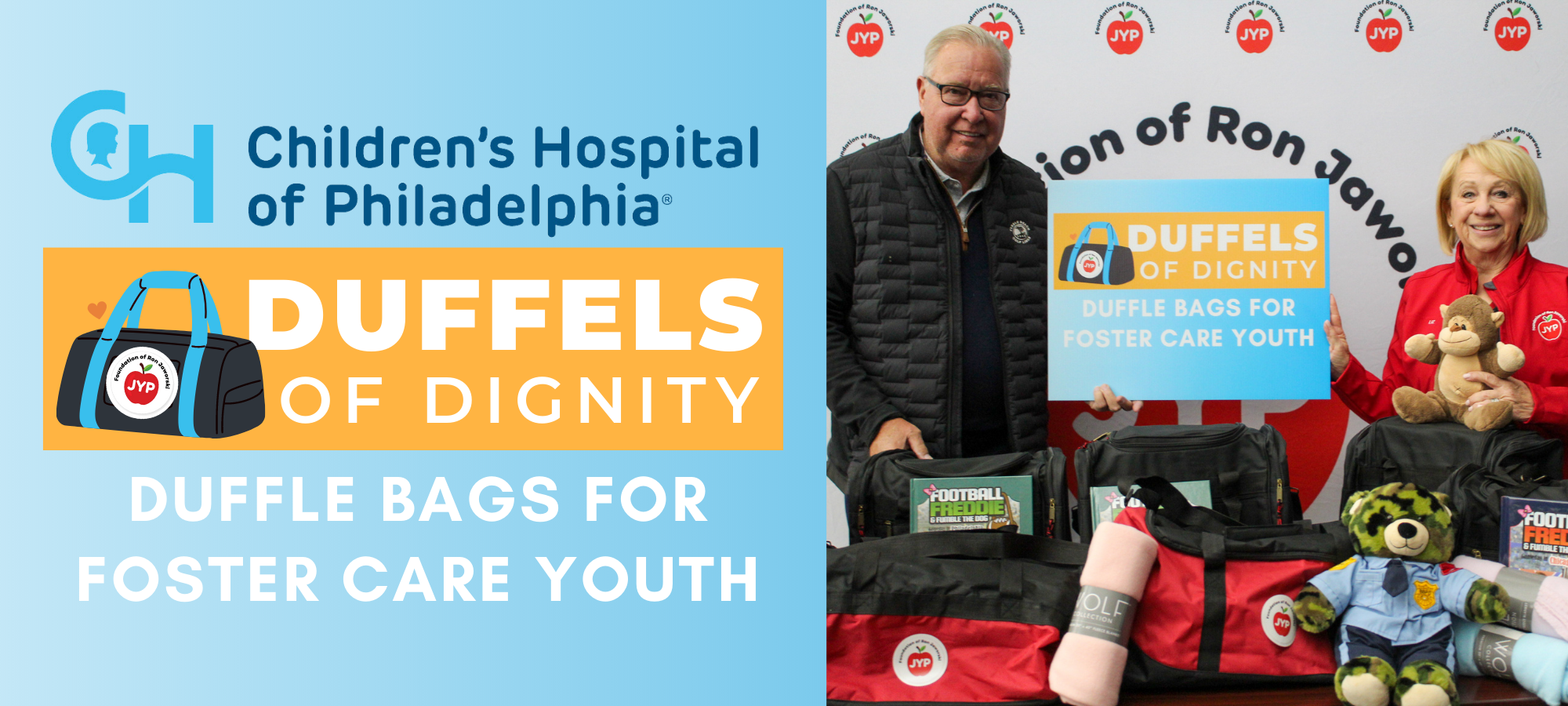 Children's Hospital of Philadelphia Duffels of Dignity