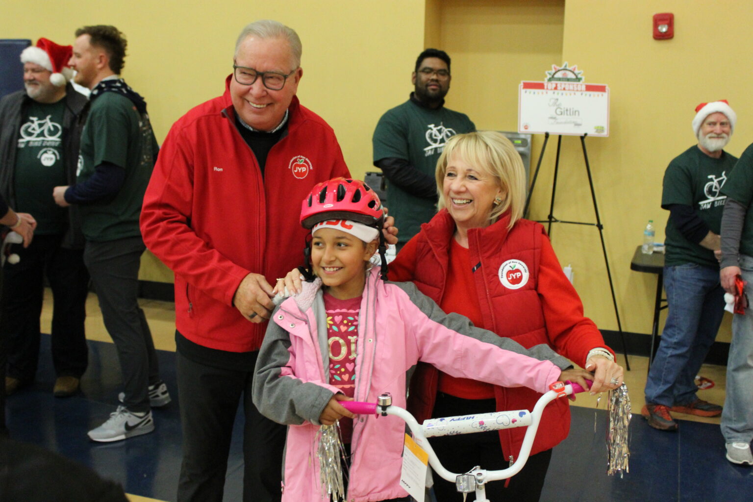 Jaws and Liz at Jaws Bike Drive